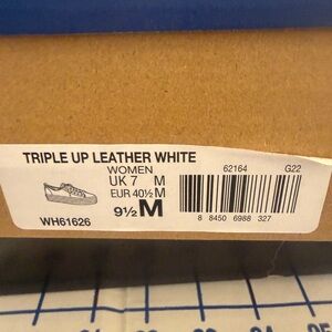 Keds Triple Up Leather Sneakers White